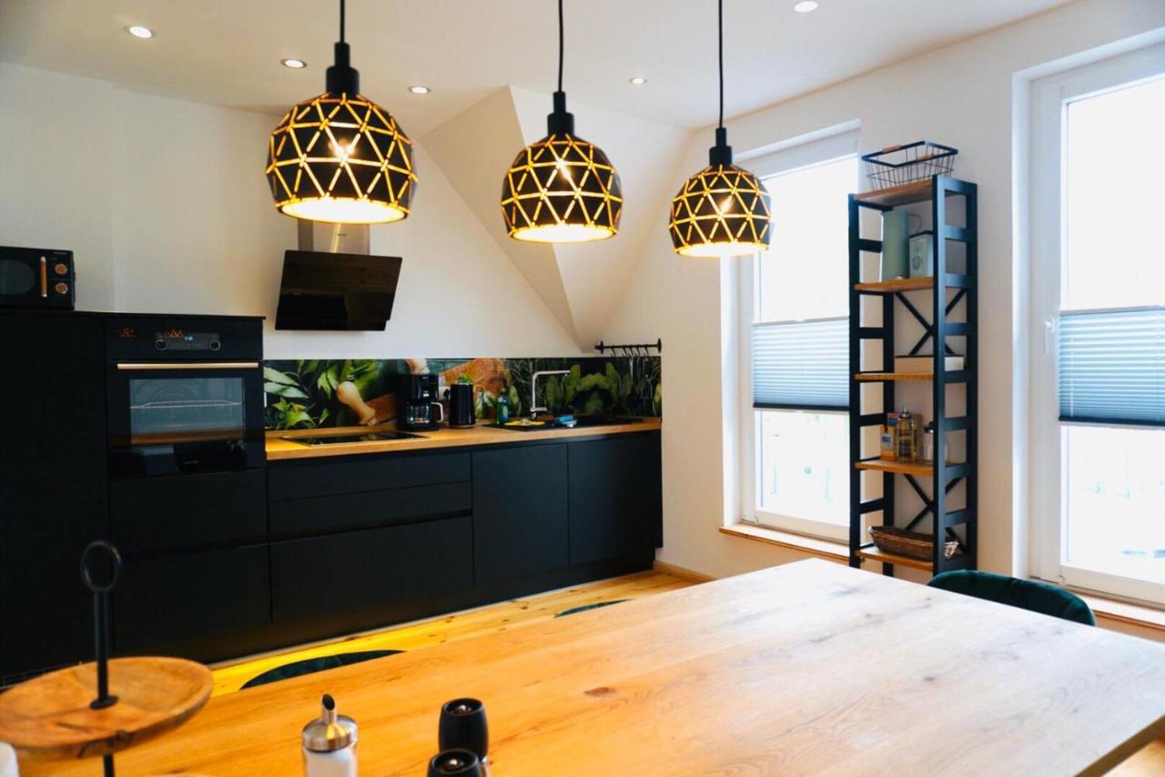 Fewo26 Im Sagenharz - Stilvolles Family-Apartment, 2 Sz, Klimaanlage, Wlan, Netflix & Free Parking 塔勒 外观 照片
